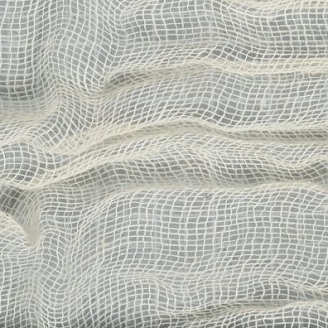 Gaze de coton écrue de Stef Francis 100x125 cm