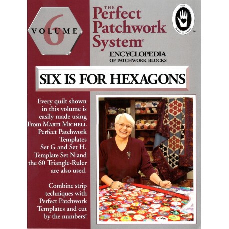 Encyclopédie des blocs de patchwork, Volume 6 Hexagones