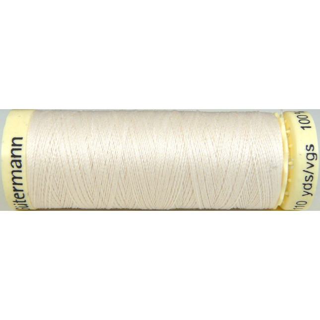 Fil à Coudre Gutermann En Polyester - Étain 0497, 100 Mètres - Pour Couture Main Et Machine