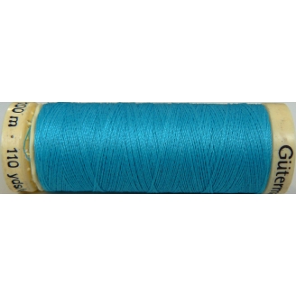 Fil à coudre 100% polyester Gutermann Turquoise