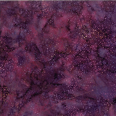 Tissu batik violet pétillant