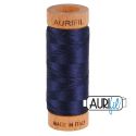 Fil de coton Mako 80 Aurifil - Bleu Marine 2785