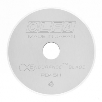Lame de cutter rotatif de 45 mm Olfa - Endurance blade