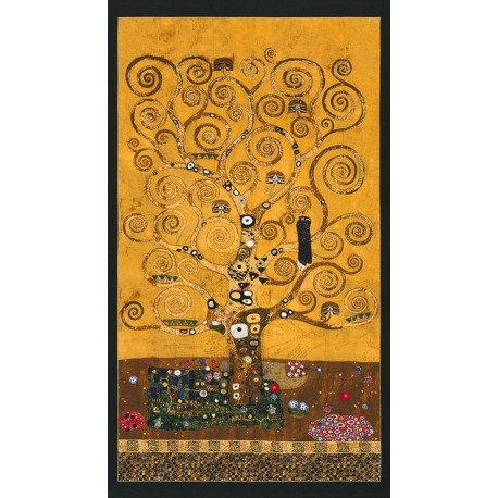 Panneau de tissu Gustav Klimt - L'arbre de vie