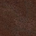 Tissu patchwork faux-uni Arabesque Chocolat - Ombre Scroll