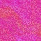 Tissu patchwork faux-uni Arabesque Rose Vif - Ombre Scroll