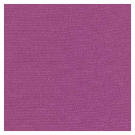 Tissu patchwork uni de Kona - Violet Géranium