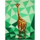 The Giraffe Abstractions quilt (La Girafe) - Modèle de patchwork