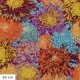 Tissu Kaffe Fassett chrysanthèmes japonais Automne PJ041