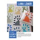 Lana, le lémurien - Modèle de patchwork d'Elizabeth Hartman (Lana Lemur)