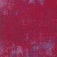 Tissu patchwork faux-uni patiné rouge-brun - Grunge de Moda