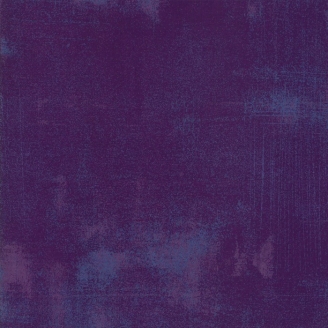 Tissu patchwork faux-uni patiné baie violette - Grunge de Moda