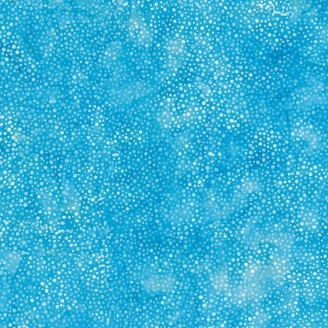 Tissu batik bleu piscine pétillant
