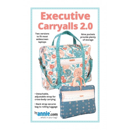 Patron de la sacoche Executive Caryalls 2.0 - By Annie (en anglais)