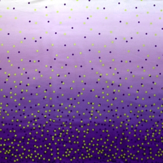 Tissu patchwork Confetti Iris - Ombre Confetti Metallic par V&Co