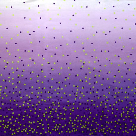 Tissu patchwork Confetti Iris - Ombre Confetti Metallic par V&Co