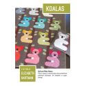 Koalas - Modèle de patchwork d'Elizabeth Hartman