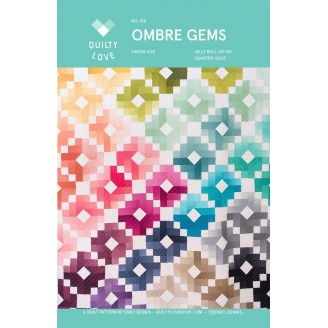 Ombre Gems - Modèle de patchwork