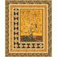 Kit de patchwork Guilded Tree (en anglais) avec les tissus Gustav Klimt