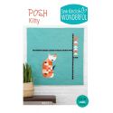 Posh Kitty - Modèle de patchwork_