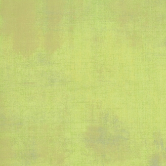 Tissu patchwork faux-uni patiné vert popline - Grunge de Moda
