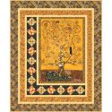 Patron de Gilded Tree (en anglais) avec les tissus Gustav Klimt - fichier à télécharger