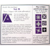 Set R - Gabarits pour patchwork de Marti Michell Set R - Gabarits pour patchwork de Marti Michell