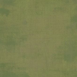 Tissu patchwork faux-uni patiné vert genévrier - Grunge de Moda_