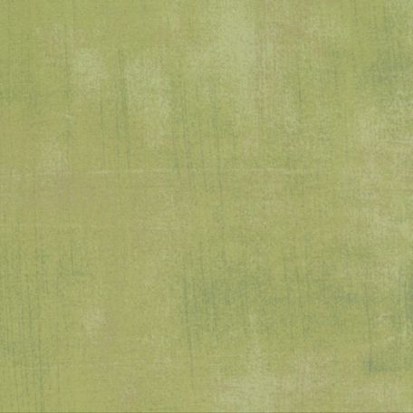 Tissu patchwork faux-uni patiné vert menthe - Grunge de Moda