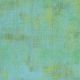 Tissu patchwork faux-uni patiné turquoise enchanteur - Grunge de Moda