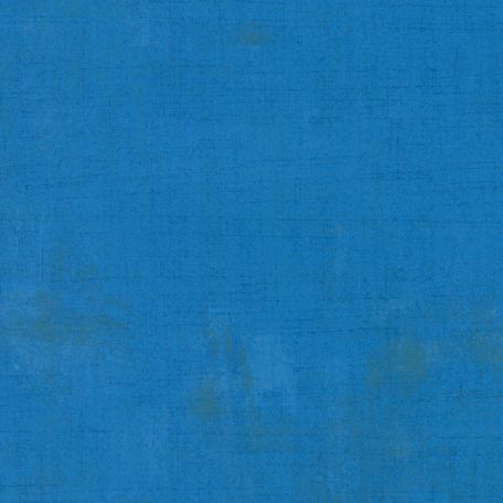 Tissu patchwork faux-uni patiné bleu saphir - Grunge de Moda