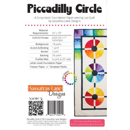Piccadilly Circle - Modèle de patchwork
