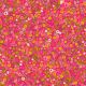 Tissu patchwork myrtilles et fleurs roses - Sun Prints d'Alison Glass