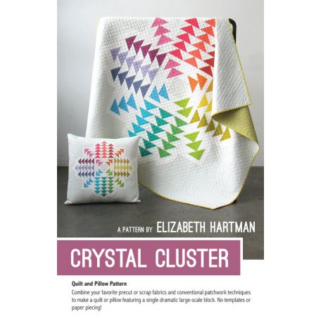 Crystal Cluster - Patchwork d'Elizabeth Hartman