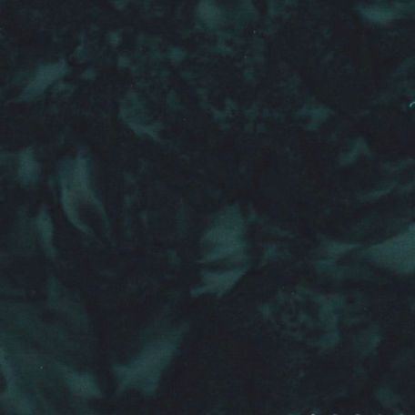 Tissu batik marbré vert forêt