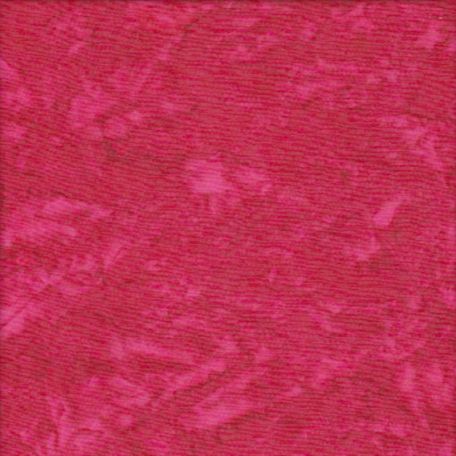Tissu batik marbré rose pivoine