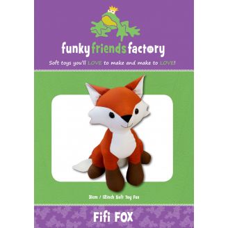 Patron de couture Fifi the Fox (le Renard) - jouet à coudre