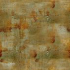 Tissu patchwork écritures vieillies couleur sienne - Abandoned de Tim Holtz