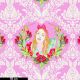 Tissu patchwork Tula Pink Alice au Pays des merveilles rose (22 x 110 cm) - Curiouser and Curiouser