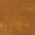 Tissu patchwork faux-uni patiné roux Yam - Grunge de Moda