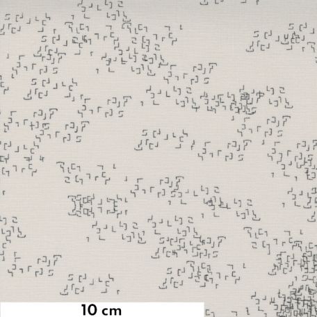 Tissu patchwork gris clair zigouigoui - Even More Paper de Zen Chic