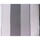 Tissu patchwork bandes en noir et blanc - Low Volume Lollies