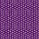 Tissu patchwork éclosions fond violet - Henna