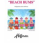 Patron Beach Bums, baigneuses en appliqué collé par JoAnn Hoffman
