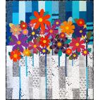 Patron de patchwork Indah Blossoms de Carolyn Murfitt