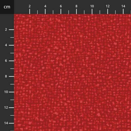 Tissu patchwork en grande largeur faux-uni rouge morcelé (270 cm)