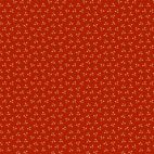 Tissu patchwork minis fleurs fond rouge - Bella Rose de Renee Nanneman