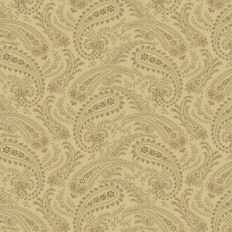 Tissu patchwork grand cachemire beige - Bella Rose de Renee Nanneman