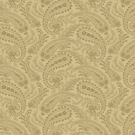 Tissu patchwork grand cachemire beige - Bella Rose de Renee Nanneman