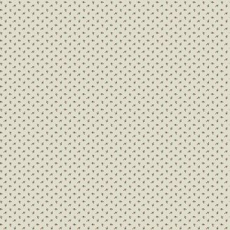 Tissu patchwork petit motif abstrait écru brume - Trinkets 21